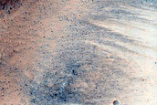 Crater in Tyrrhena Terra