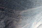 Southern Canyon Wall in East Coprates Chasma
