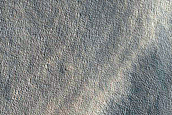 Streak-Spoke Pattern in Northern Plains Crater