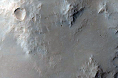 Crater Overlapping Tinto Vallis
