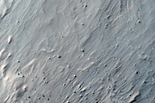 Rabe Crater Dune-Bedrock Contact