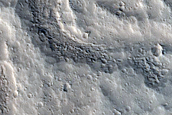 Channels on Northwest Alba Patera