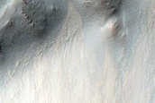 Slope Where New Boulder Tracks Formed between MOC R11-02300 and S01-00136