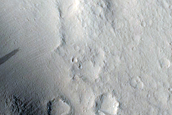 Candidate Recent Impact Site