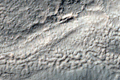 Crater in Bosporos Planum