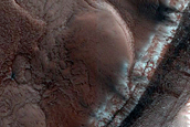 Active North Polar Layered Deposits Scarp Avalanche Monitoring