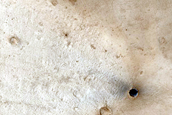 Landslide Associated with Small Impact