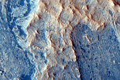 Rocky Deposits on Crater Floor