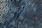 Crater and Wrinkle Ridge