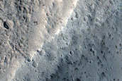 Secondaries of Large New Primary Crater in Tempe Terra