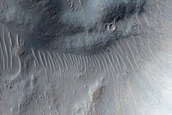 Crater with Steep Slopes