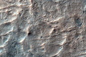 Trough near Nirgal Vallis