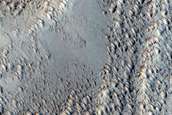 Landforms Northwest of Biblis Patera