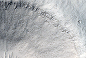 Crater with Steep Slopes