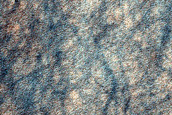 Center of Lowell Crater