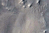 Monitor Impact Site in Cusus Valles