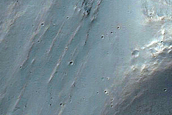 Bright Blocks in Lampland Crater
