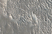 Flows Northwest of Elysium Mons