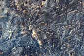 Outcrop in Meridiani Planum