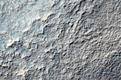 Dipping Layers in Crater near Arrhenius Crater