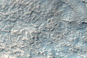 Layers along Channel in Hellas Planitia