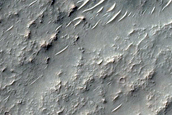 Mafic Mineral Exposures on Terra Sirenum Plains