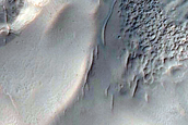 Southern Mid-Latitude Crater Rim and Fill