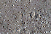 Candidate Recent Impact Site