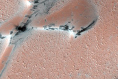 Dunes South of Jojutla Crater