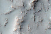 Hydrated Materials in Columbus Crater