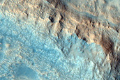 Crater East of Nili Fossae