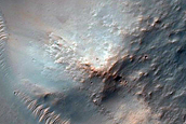 Channel in Noachis Terra