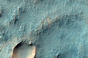 Channel Northwest of Hellas Planitia