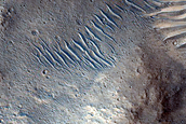 Channel Interacting with Channel East of Nanedi Valles System