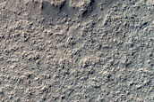 Eroded Crater Ejecta
