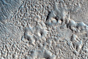 Dipping Layers along Mesa in Deuteronilus Mensae