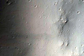 Fresh Crater Upstream Parana Valles