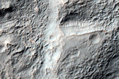 Fractures and Crater Floor
