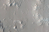 Candidate Recent Impact Site