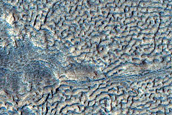 Debris Apron in North Arabia Terra