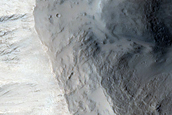 Well-Preserved Crater in Amenthes Planum