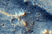 Possible Lava Channel in Western Arabia Terra