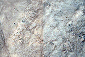 Gullies near Wirtz Crater