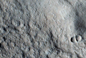 Impact Crater near Alba Patera