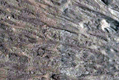 Impact Crater and Ejecta