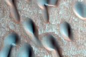 Dune Monitoring in Crater