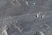 Wind Streak Monitoring Site Northwest of Uranius Tholus