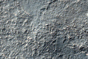 Layers on Floor of Southern Mid-Latitude Crater