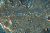 Mesa near Mawrth Vallis