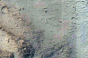 Ridge in Mangala Valles